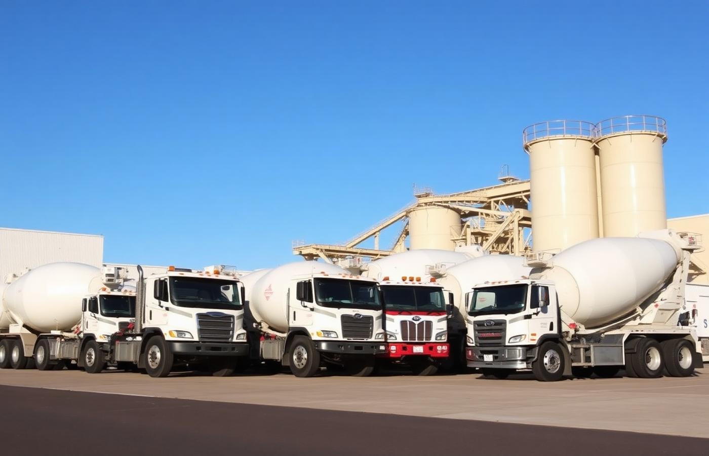 Haroldenzo Co. concrete batch plant fleet