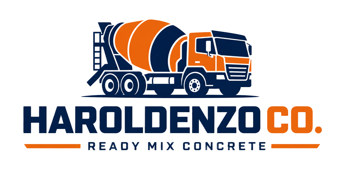 Haroldenzo Co. ready mix concrete logo